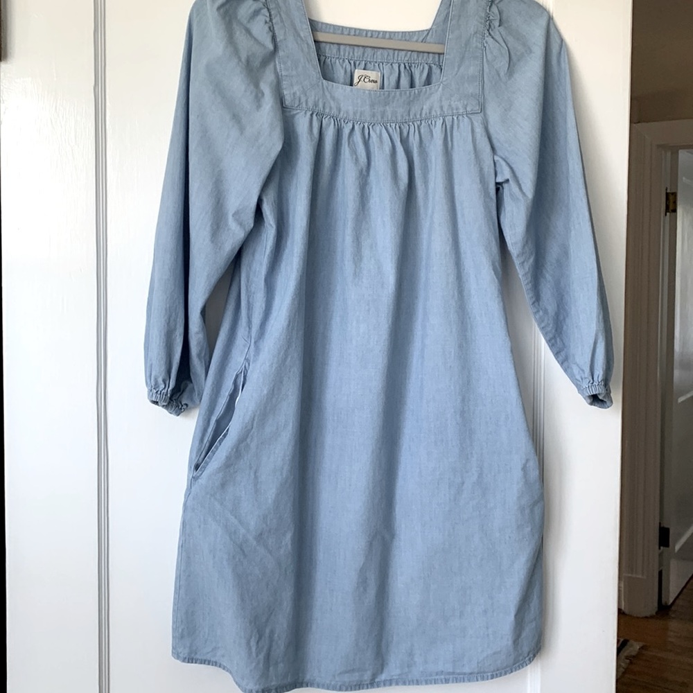 Chambray dress.